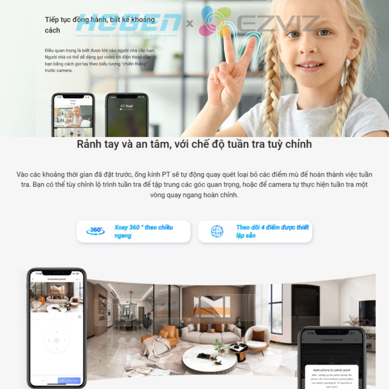 Camera Wifi EZVIZ C7 DUAL (8.0MP, 2K+)