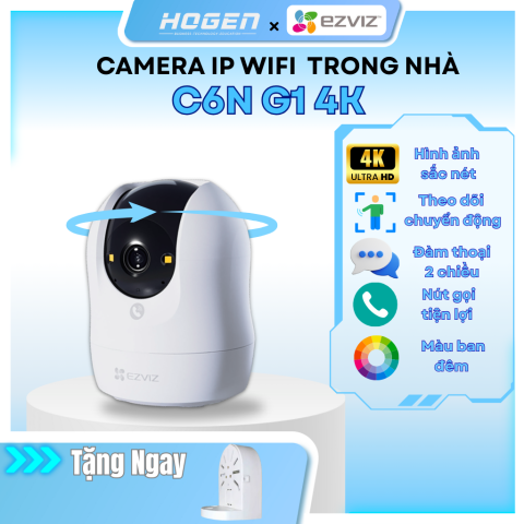Camera trong nhà EZVIZ C6N G1 4K Ultra HD