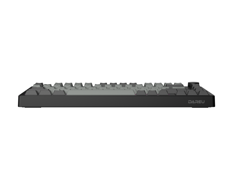 Bàn phím cơ Gaming DAREU EK75 GREY BLACK (2 sides RGB strip, Multi-Led, PBT Double Shot OEM profile, DareU DREAM sw)