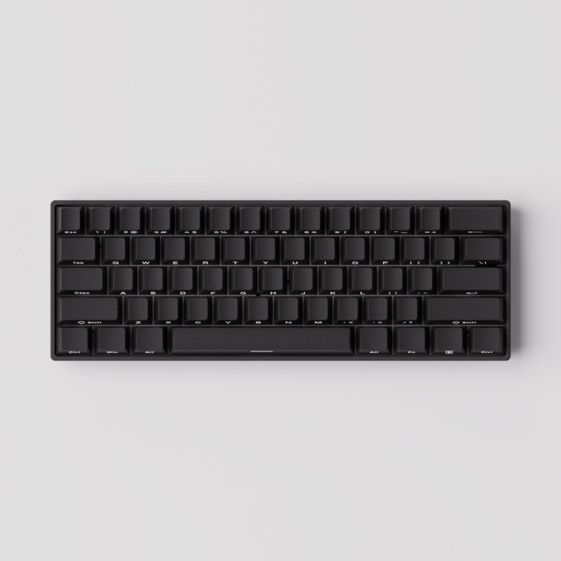Bàn phím cơ MonsGeek FUN60 Pro SP Black Akko Glare Magnetic Switches – 1 chế độ kết nối có dây