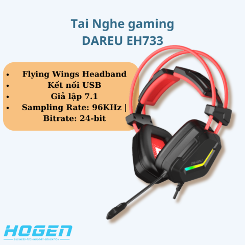 Tai Nghe gaming DAREU EH733